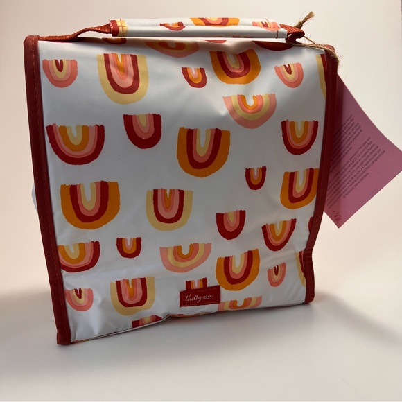 NWT Thirty One Boho Rainbow Thermal Lunch Tote - Picture 2 of 8